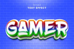 Editable Text Effect for Illustrator. Vector Graphic styles Product Image 1