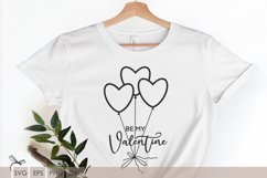 Valentines balloons svg files for cricut Product Image 3