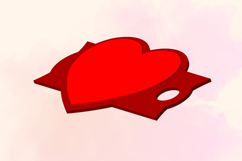 Heart, 40 OZ Tumbler, STL/3MF files for 3D Printing Product Image 3