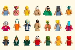 Surreal Faceless Characters 21 Transparent PNG Product Image 3