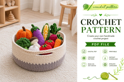 Crochet Vegetable Toys Pattern Bundle PDF Product Image 12