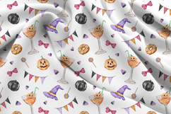 Halloween Seamless Pattern, Digital Paper Product Image 3