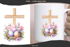 Easter cross png design for T-shirts Product Image 3