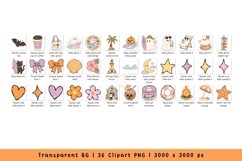 Retro Coastal Halloween Clipart Spooky Coastal Halloween Product Image 3