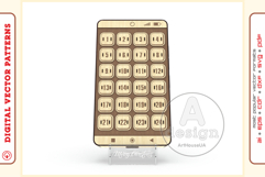 Advent calendar v50 - laser cut file - Glowforge ready file Product Image 3