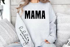 Mama habiba emany Sleeve SVG PNG Product Image 3