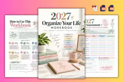 2027 Organize Your Life Workbook Product Image 3
