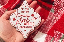 If you met my family you would understand SVG, Christmas SVG Product Image 3