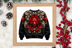 Gothic Christmas Clipart Sublimation, Gothic Christmas Product Image 3
