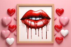 Gothic Valentines Day Clipart, Valentine Skeleton Product Image 3