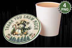 Thank you Stickers, Christmas stickers, Stickers Product Image 3