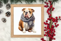 Cold Weather Dogs Sublimation Clipart, Christmas PNG Product Image 3