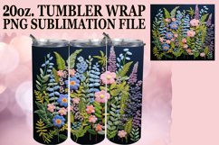 Whimsical 3D Flower Tumbler Charm Product Image 1