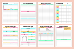 2027 Craft Business Planner | Handmade Business Organizer Product Image 3