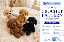 Puppy Amigurumi Crochet Pattern PDF Product Image 7