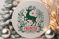Reindeer Names SVG Designs Bundle Product Image 6