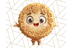 Cute Food PNG Clipart, 3D Adorable Kawaii Characters Png Product Image 3