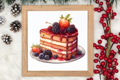 Christmas Dessert Clipart Sublimation , Christmas PNG Product Image 3
