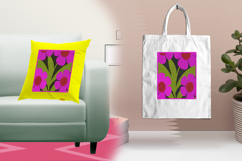 Vibrant Floral Garden Embroidery Design Pattern Product Image 3