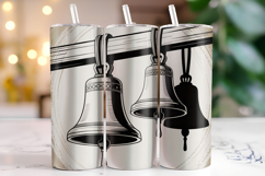 Christmas Bells Tumbler Wrap | Christmas Wrap Product Image 1