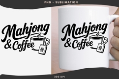 Mahjong quote png design for T-shirts Product Image 3