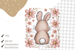 Rabbit Flower Bunny Easter Product Image 3