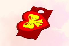 Heart, Bow, 40 OZ Tumbler, STL/3MF files for 3D Printing Product Image 3