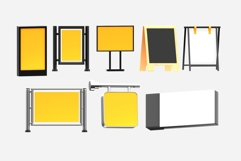 3D Signboard Mockup Bundle Product Image 3