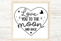 Farmhouse Valentines Day Sign Svg Bundle, Valentines Day SVG Product Image 3