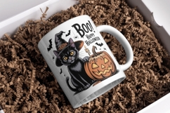 Funny Halloween Black Cat PNG Bundle 16 Product Image 3