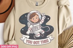 You Got This! PNG, Retro Motivation Sublimation PNG Product Image 3