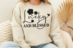 Lucky and blessed SVG Product Image 3