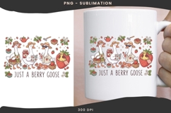 Berry goose png design for T-shirts Product Image 3