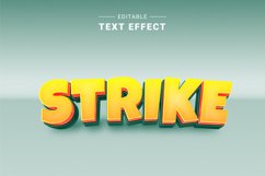 Editable Text Effect for Illustrator. Vector Graphic styles Product Image 1