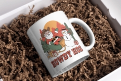 Retro Howdy Christmas PNG Bundle 09 Product Image 3