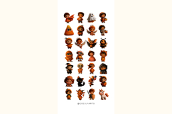 Cute Halloween Cliparts Bundle Product Image 3