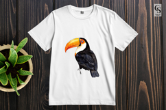 Watercolor Toucan Bird Clipart Sublimation PNG Product Image 2