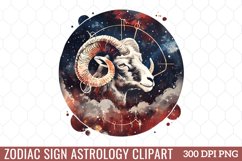 Zodiac Sign Astrology Clipart Bundle Product Image 4