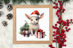 Christmas Farm Animals Clipart, Christmas PNG Product Image 3