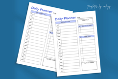 Editable Daily Planner Template for Canva | Printable Product Image 3