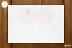 O Holy Night Door Sign Laser Cut | Door Hanger | SVG Product Image 2
