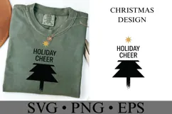 Holiday Cheer Svg | Christmas svg | Shirt Svg Product Image 1