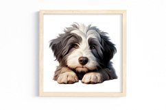 Cute Sleeping Dogs Clipart Product Image 3