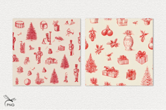 Christmas digital paper, seamless pattern Product Image 3