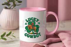 Lucky Cowboy Sublimation PNG, St. Patrick Day PNG Product Image 3
