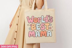 World's best mama PNG, Mom Mama Mother Day PNG Product Image 3
