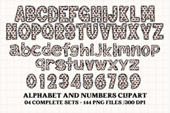 Father’s Day Alphabet clipart, father’s day letters doodle Product Image 3
