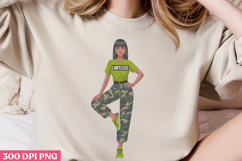 Empowering Black Girl Clipart PNG Product Image 3