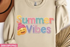 Summer Vibes PNG, Vintage Summer Sublimation PNG Product Image 3