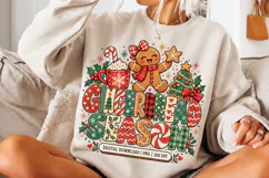 4 Gingerbread Christmas Shirt PNG Designs, 4 Cute Christmas Product Image 3